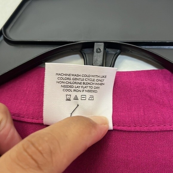 CIELO SOFT & SEXY WITH PERFECT STRETCH MERLOT RAYON OPEN FRONT LS CARDIGAN XL - Picture 5 of 11